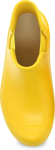 Vista 2 de Dansko Botas de lluvia Karmel para mujer cómodas, soporte de arco, botas impermeables sin botones