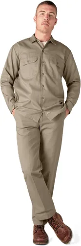 Vista 20 de Dickies Camisa de trabajo de manga larga para hombre Air Force Blue V1