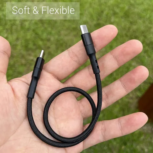 Vista 7 de Cable USB C de 12 pulgadas, cable C corto