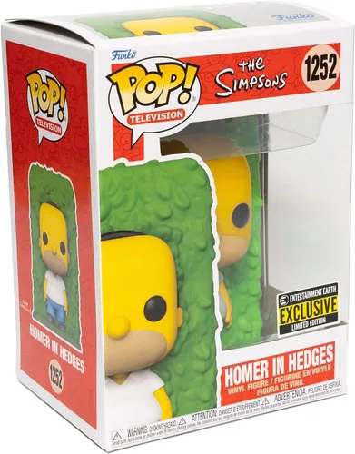 Vista 2 de Pop! Los Simpson - Homer in Hedges Edición Especial