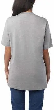 Vista 4 de Kirkland Signature Unisex Logo Camiseta Gris Para Hombre S Mujer M, gris, S-M