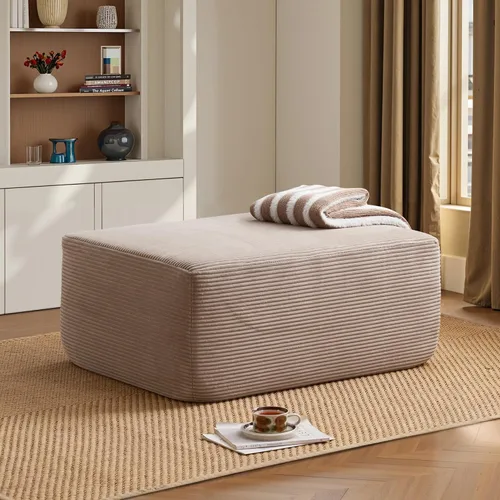 Vista 31 de ovios Sofá seccional Cloud de 96 pulgadas con chaise en forma de L, sofá modular moderno con asiento profundo, sofás tapizados para sala de estar