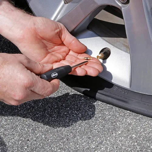 Vista 4 de Slime 20178 Herramienta de torque para núcleo de válvula, evita daños al TPMS, herramienta de extracción e instalación de núcleo de válvula