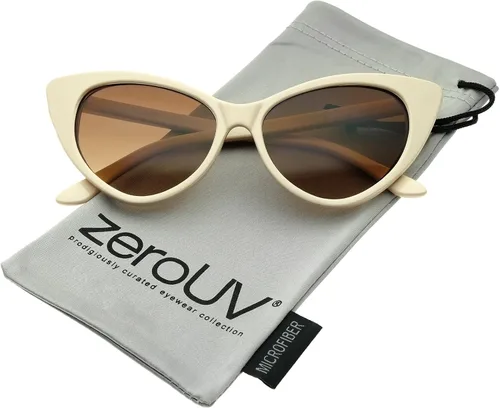 Vista 17 de Lentes de sol vintage estilo cat-eye de zeroUV