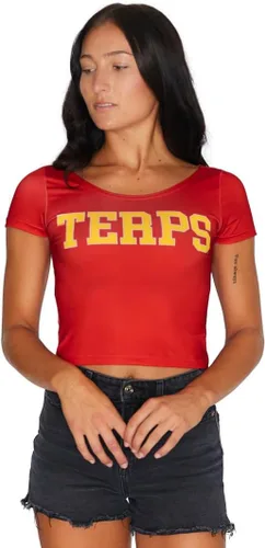 Vista 154 de Lojobands Camiseta corta ajustada para mujer, hecha en Estados Unidos, talla única