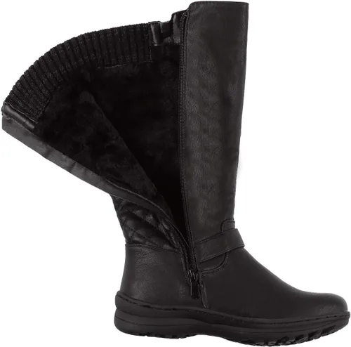 Vista 4 de DREAM PAIRS - Botas altas de piel sintética para mujer