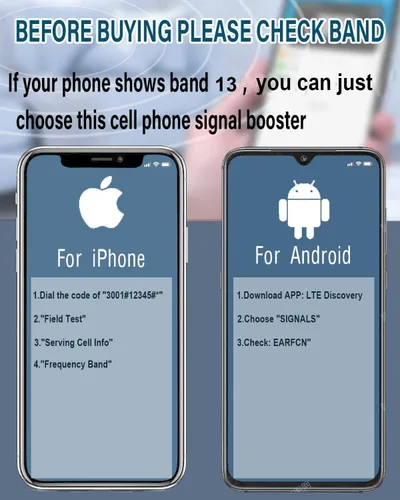 Vista 5 de Cell Phone Booster for Verizon Home, 5G 4G LTE Band 13 700MHz 5,500 sq ft home coverage, 65dB AGC cell signal amplifier, FCC Approved, multi-user