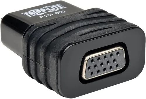 Vista 5 de TRIPP LITE Extensor de cable convertidor de adaptador de video HDMI a VGA, macho a hembra, resolución HD 4K @ 30Hz, se extiende hasta 100 pies