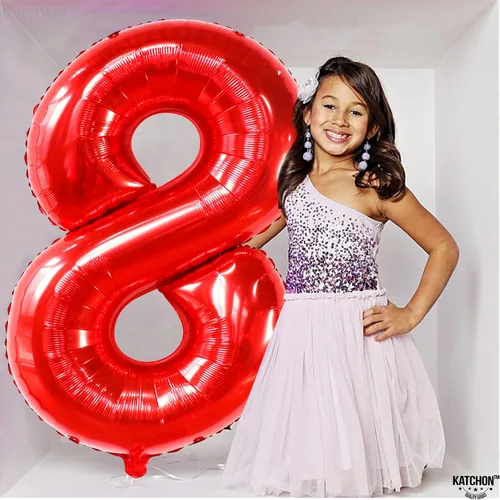 Vista 1133 de KatchOn Globo negro del número 1 de 40 pulgadas, globo de feliz cumpleaños Large Mylar Number One Balloon for 1st Birthday Decorations, Foil