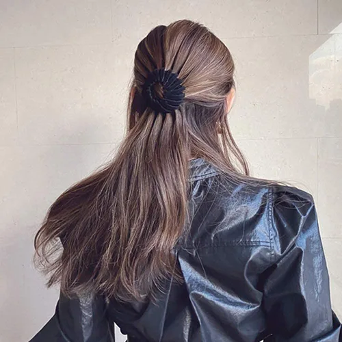 Vista 5 de 7 accesorios para el cabello para mujer, pinza mágica para el cabello con pinzas para moño de pelo