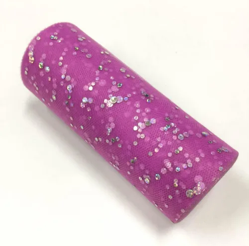 Vista 19 de Rollo de tul con lentejuelas con purpurina, decoración de boda, suministros de organza para fiestas de cumpleaños, carrete de tela, vestido tutú