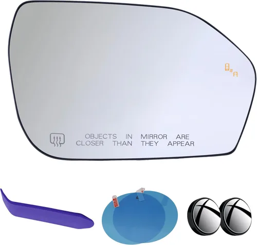 Vista 6 de EAP Espejo lateral del conductor compatible con Ford Explorer 2020-2026, calentado con punto ciego sin atenuación automática MB5Z17K707G LB5Z17K707N