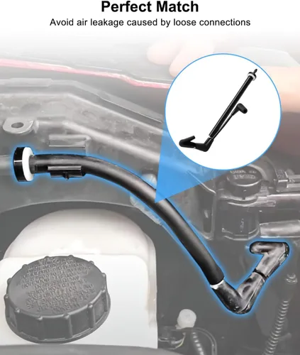 Vista 3 de Ensamblaje de Válvula de Retención de Línea de Vacío de Buje de Bloqueo Automático FL3Z-3A788-B Compatible con Determinados Modelos Ford/Lincoln