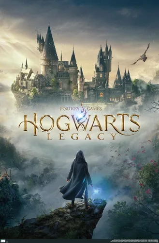 Vista 9 de Trends International Harry Potter: Hogwarts Legacy - Póster de pared de arte clave, 22.4 pulgadas de largo x 14.7 pulgadas, versión enmarcada