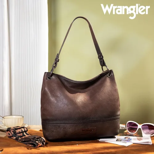 Vista 50 de Wrangler Hobo - Bolsas para mujer de cuero vegano con asa superior, bolsos de hombro y bolsos