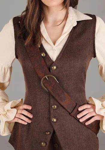 Vista 9 de Disfraz de Piratas del Caribe de Disney de Elizabeth Swann