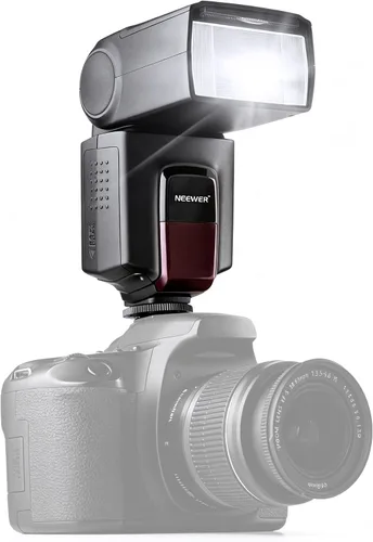 Vista 4 de NEEWER TT560 Flash de cámara Speedlite compatible con Canon Sony Nikon DSLR
