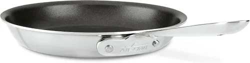 Vista 9 de All-Clad D3 Pro - Sartén antiadherente de acero inoxidable de 9 pulgadas