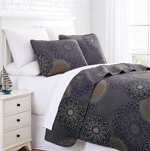 Vista 57 de Southshore Fine Linens, The Brickyard Collection -Juego de edredón ligero