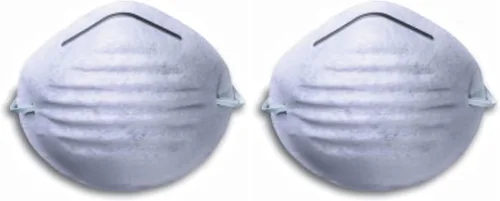 Vista 2 de Honeywell Mascarilla Antipolvo Desechable para Partículas Molestas, Paquete de 5 (RWS-54000)