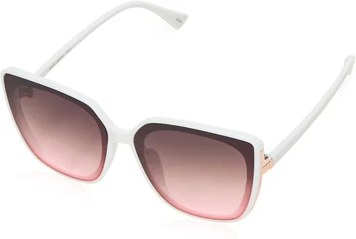 Vista 9 de Vince Camuto Women's Glamorous 100% UV Protective Square Sunglasses Negro