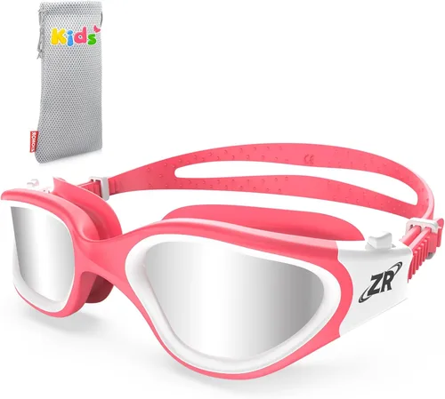 Vista 37 de ZIONOR Gafas de natación para niños, G1 MINI con protección UV, polarizadas, antivaho, para edades de 6 a 14 años Glare-Reducing Polarized Lenses