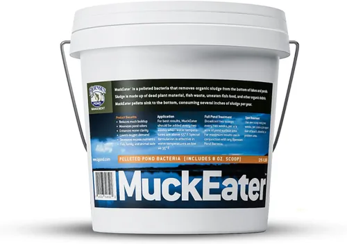 Vista 7 de MuckEater - Bacterias de estanque peletizadas - Cubo de 10 libras