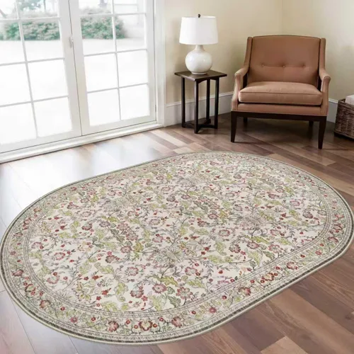 Vista 15 de Alfombra lavable de cocina de 2 x 6: antideslizante oriental interior alfombra pasillo Soft Easy Clean Thin Floor Throw Carpet for Bedroom
