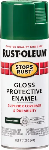 Vista 152 de Rust-Oleum 7776830 - Pintura en aerosol para prevención del óxido, 12 onzas, negro plano