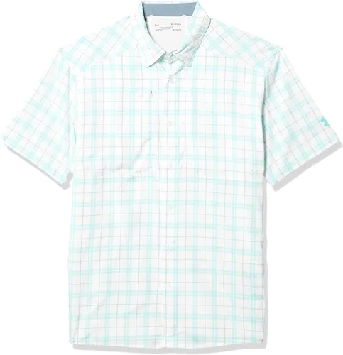 Vista 14 de Playera de manga corta Under Armour Men's Threadborne Streaker Escuadrón (438)/Reflectante