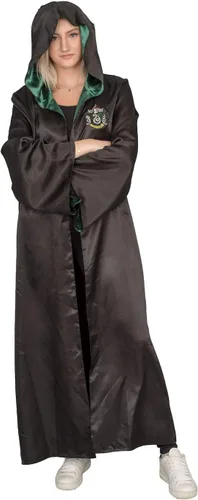 Vista 5 de Disfraz de Halloween de Harry Potter, bata larga negra con capucha