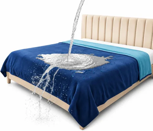 Vista 11 de Bedding Aid-Manta de franela impermeable para la intimidad de la cama, manta para momentos de amor y placer para adultos, 100% a prueba de fugas