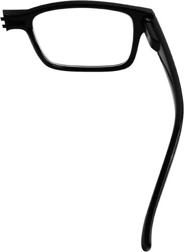 Vista 12 de (Debe comprar ambos ojos) Negro Claro Ojo Izquierdo+0.00 Gafas de lectura con diferente fuerza para cada ojo