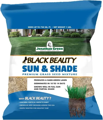 Vista 6 de Jonathan Green Black Beauty Sun & Shade - Semilla de hierba (25 libras)