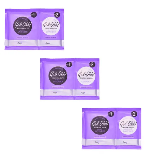 Vista 8 de AvryBeauty Gel-Ohh Jelly Spa Bath paquete de 3, Citrus Fresh, aroma cítrico, vitamina C, pedicura de gelatina, servicios de salón, pedicura
