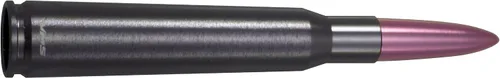 Vista 7 de VMS Racing 50 Cal Caliber - Antena de bala con punta de metal rosa, calibre pesado, mecanizado CNC, de aluminio, compatible con Dodge Ram 1500 2500