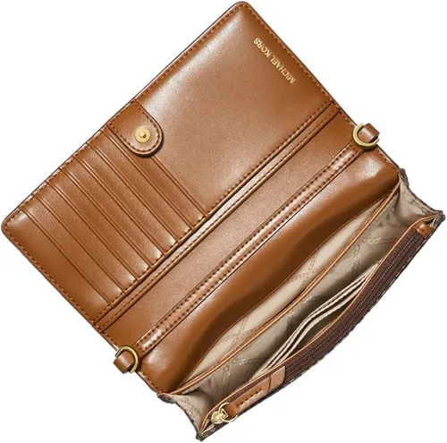 Vista 3 de Michael Kors Jet Set - Bandolera pequeña para teléfono