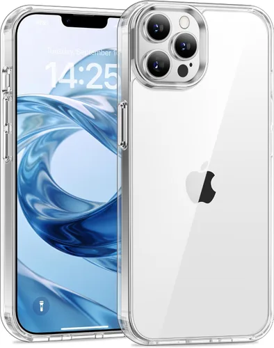 Vista 33 de USLAI Funda para iPhone 11, antiamarilleo, transparente