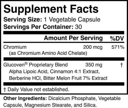 Vista 3 de Suplemento natural de apoyo metabólico - Sin OMG, vegano, sin gluten