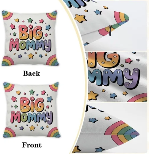 Vista 3 de Mama Bear Gifts for Mom Birthday Gifts Throw Pillow Covers 16X16 Moms Valentines Day Gift Mommy Best Mom Presents Pillow Case Room Decor Aesthetic