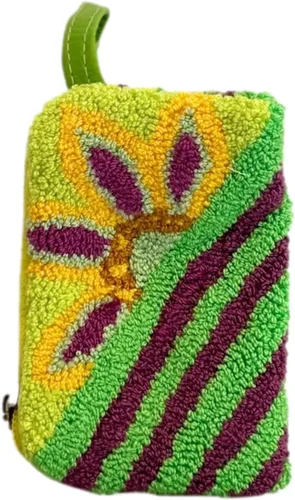 Vista 3 de Bolso de mano - Bolso Wayuu - Sandía Azúcar