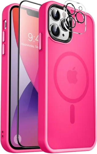 Vista 196 de MOCCA - Funda magnética resistente para iPhone XR de 6.1 pulgadas, compatible con MagSafe, funda con protección contra caídas de grado militar