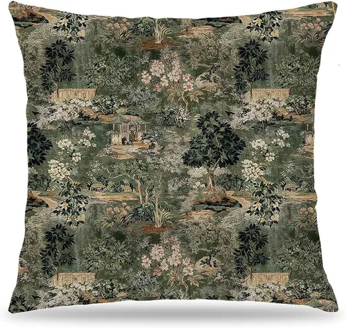 Vista 30 de Fundas de Almohada Gótica de Polilla y Mariposa 18x18, Fundas de Almohada Celestial de Luna de Academia Oscura para Sofá, Decoración Gótica