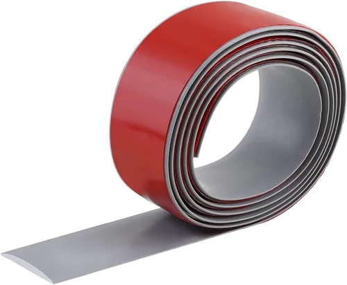 Vista 15 de Tira de Transición de Piso, Tiras de Cobertura de Piso Autoadhesivas Transiciones de Pisos Laminados, Tira Divisoria Plana de Vinilo de 2" de Ancho