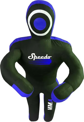 Vista 3 de MMA Grappling Dummy Brasileño JIU Jitsu BJJ Saco de boxeo para defensa personal, lucha libre, judo, karate, boxeo, lanzamiento, posición de pie, sin