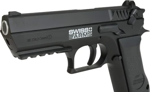 Vista 6 de Evike Pistolas de aire - Swiss Arms 941 Jericho CO2 Powered .177 BB pistola