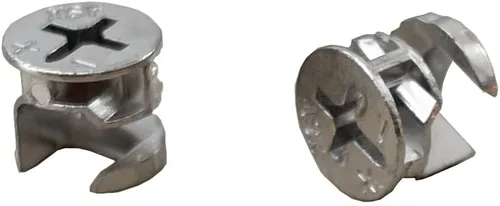 Vista 5 de Reemplazo de cerradura, accesorios de conector de leva, piezas de hardware de tuerca de bloqueo de muebles para gabinete, tocador y mesa de cajón