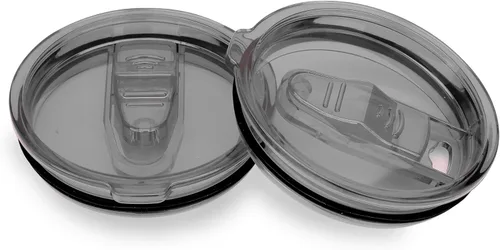 Vista 6 de 2 tapas de repuesto para tapas de vaso de acero inoxidable de 20 onzas. Solo reemplaza las cubiertas con un diámetro superior de 3.4 pulgadas