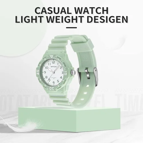 Vista 3 de Relojes de pulsera para mujer, reloj de enfermera para mujeres y niñas, diseño analógico de cuarzo minimalista, simple, deportivo, luminoso, reloj