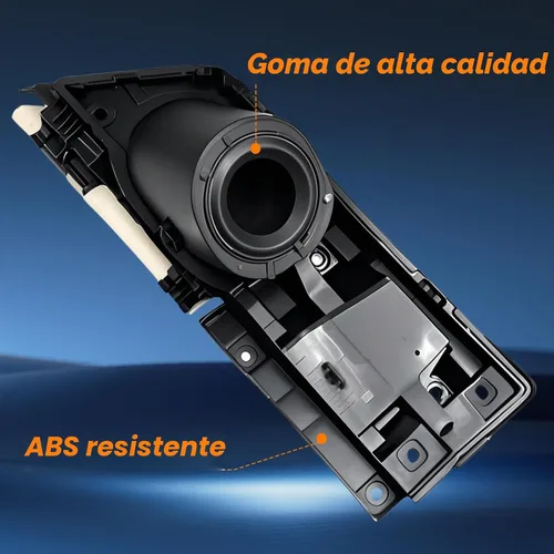Vista 3 de FUSCH Bisagra de bolsillo para carcasa de puerta de llenado de combustible con cubierta blanca, tapa de puerta de combustible compatible con Ford
